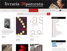 Tablet Screenshot of 30porcento.com.br